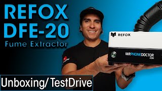 Rewa REFOX DFE-20 Fume Extractor Unboxing & Test Drive