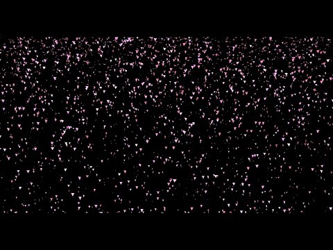 4K Falling particles motion graphics footage