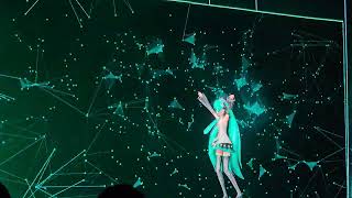 Hatsune Miku:  CircusP - "Ten Thousand Stars" (Ft. Hatsune Miku) @ Shrine Auditorium - LA 4/17/2024