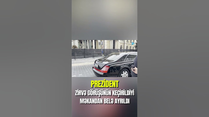 Prezident İlham Əliyev Budapeştdə Zirvə görüşünün keçirildiyi məkandan belə ayrıldı