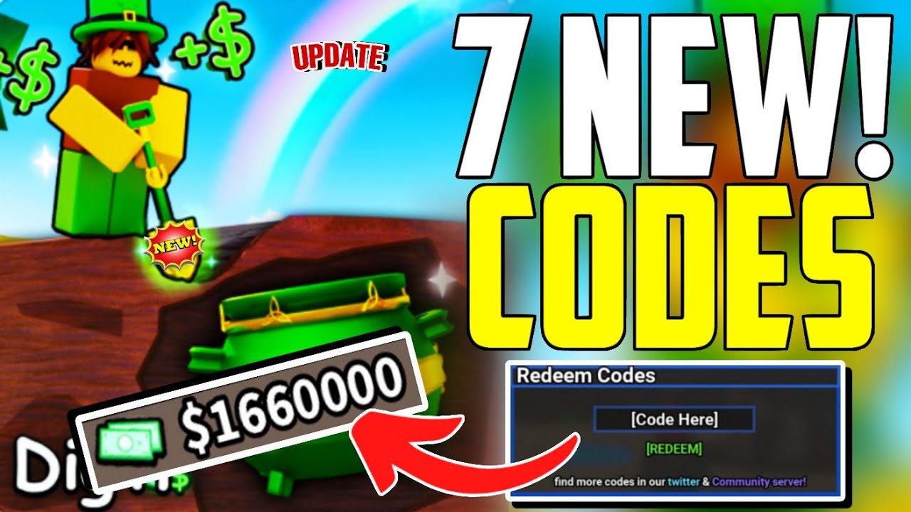 ⚠️ UPDATE💥ECODES⚠️DIG IT ROBLOX CODES IN MARCH 2025 - DIG IT NEW CODES ...
