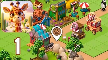 Zoo Life - Part 1 - Gameplay Walkthrough - Level 1-6 (Android, iOS)