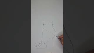 Drawing A Fashion Shoes / Art Tutorial / Artist / Pencil Drawing