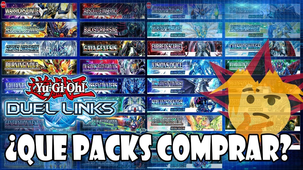 QUE PACKS COMPRAR EN DUEL LINKS! TUTORIAL PARA PRINCIPIANTES DUEL LINKS YouTube