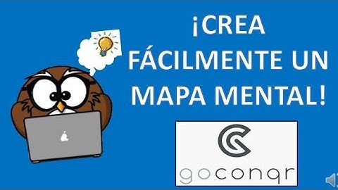 [GOCONGR] ¡CREA FÁCILMENTE UN MAPA MENTAL!