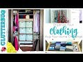 Organize Your Clothing - Week 5 - Hug Your Home Challenge