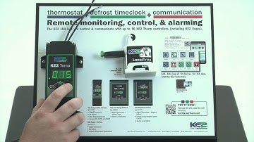 How to Set the ModBus Address on a KE2 Temp or KE2 Temp + Valve - Video 089; (FAQ Refrigeration)