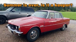 How Has my Rover P6 V8 Been to Use All Summer? Will it stay in the fleet?