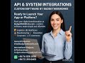 API & System Integrations – Custom Software By BudgetWebWorks