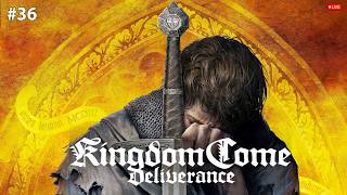 ⚔️ Hardcore Mode = NO MERCY 😱 | Kingdom Come Deliverance LIVE | Day 36