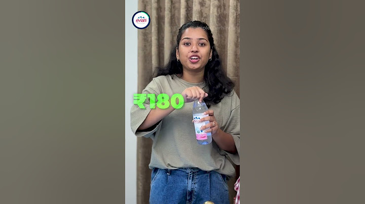 How does expensive water taste- Let's check 😉