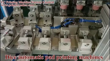 Dice automatic pad printing machines