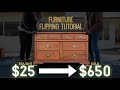 Furniture Flip // How We Makeover Furniture For Profit