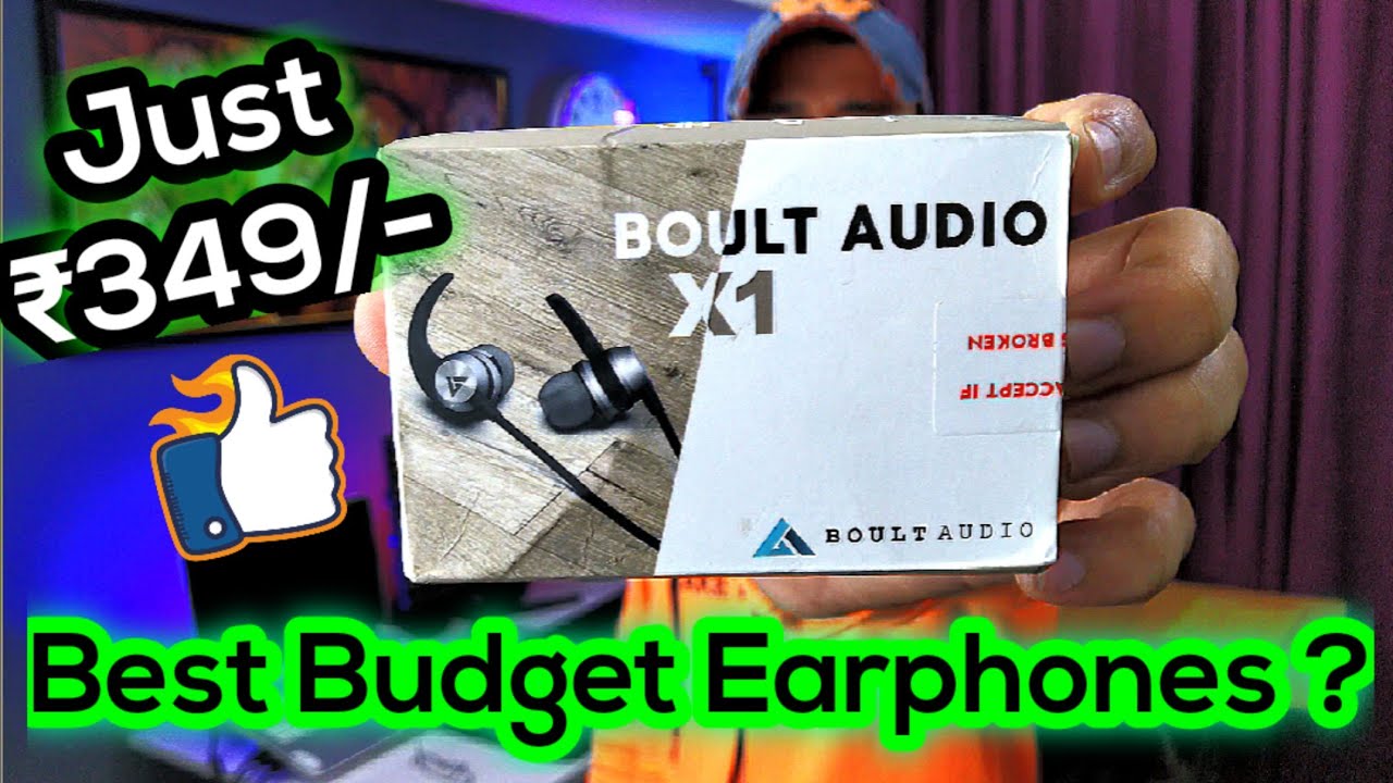 boult audio bassbuds x1 review. best earphones under 500 rs. boult audio bassbuds x1 unboxing.