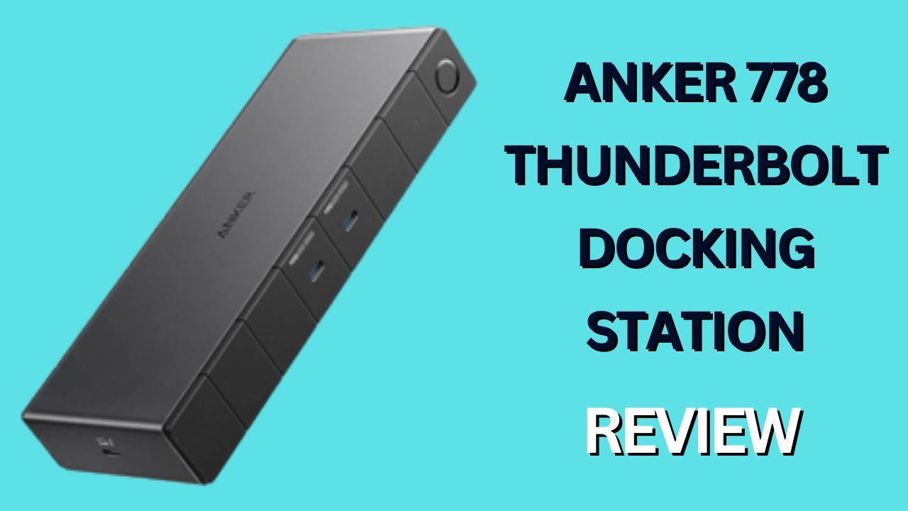 Anker 778 Thunderbolt Docking Station (12-in-1, Thunderbolt 4