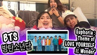 [KPOP REACTION] BTS 방탄소년단 -- EUPHORIA : Theme of LOVE YOURSELF 起 WONDER