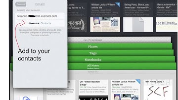 Evernote tutorial with audio