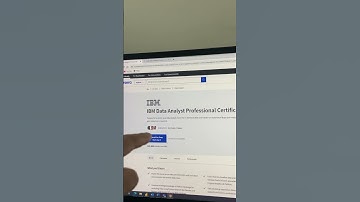 Data science IBM certification #data #science #ytshorts