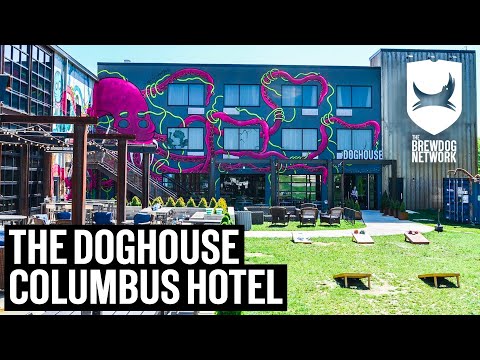 Video: Betreten Sie Das DogHouse Columbus, Das Weltweit Erste Hotel In Der Brauerei