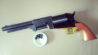 Homemade Cowboy Revolver Cap Gun That Shoot [6 Shooter]