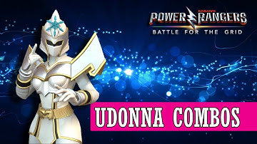 Udonna Combo Video [up to 1000 damage]  - Power Rangers: Battle For the Grid [1080p/60fps] [ver 2.1]