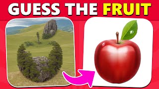 Guess by ILLUSION 🍎🍇🌽 Fruits and Veggies Challenge!