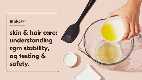 skin & hair care basics 👩‍🔬 understanding cGMP requirements, stability testing, and safety.