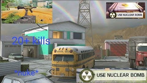 Call of duty mobile|nuke with everygun|new Gunsmith m4 class nuke