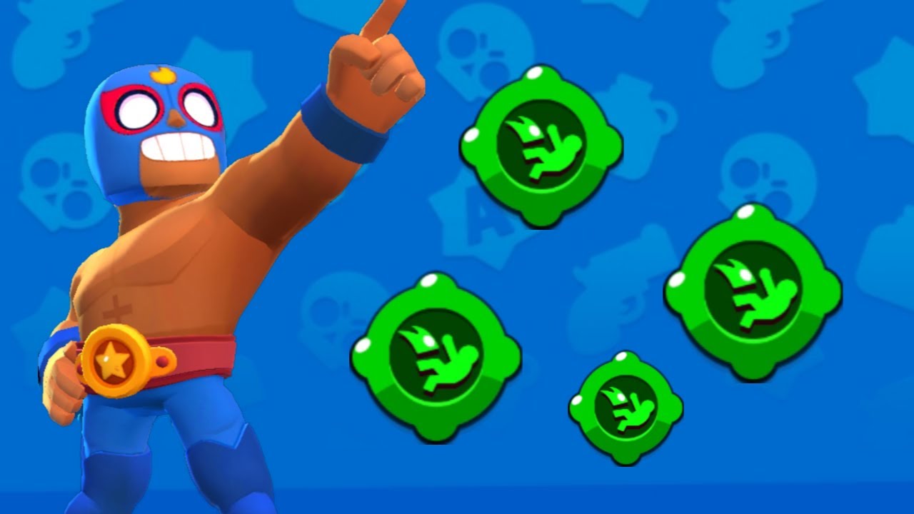 El Primo Con Gadget Brawl Stars Promesa Youtube - brawl stars personajes primo