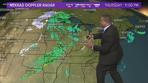 11 p.m. weather forecast for October 10, 2019