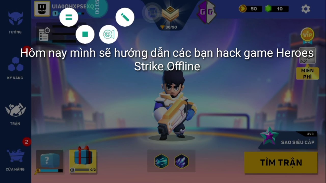 Heroes strike offline