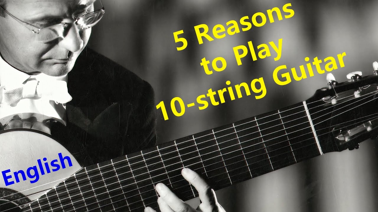 Narciso Yepes 10-string-guitar – 5 Reasons to Play It – English Interview in London 1974