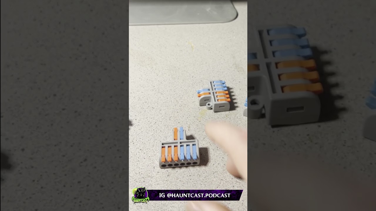 Quick 12V Lever Nut Wire Connectors for LEDS from NEDS LEDS  #halloween #homehaunt #yardhaunt
