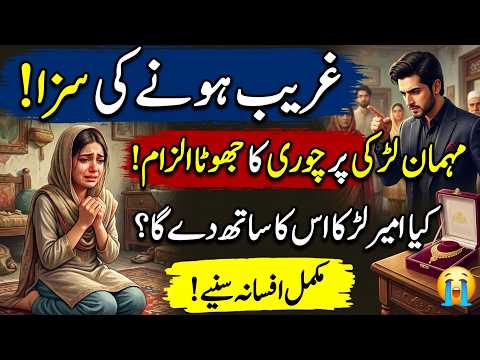 Ghareeb Hone Ki Saza 😭 Heart Touching Best Novel | Urdu Hindi Story