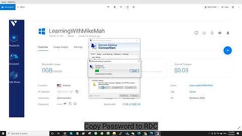 Connect Vultr via RDC