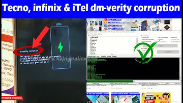 Tecno, infinix & iTel dm-verity corruption 100% Tested Solution | Tecno Spark 7T (KF6P)