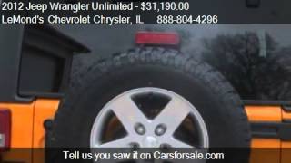 2012 Jeep Wrangler Unlimited  for sale in Fairfield, IL 6283