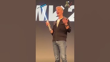 DISNEY RETRACTABLE LIGHTSABER IS AWSOME!!!!!