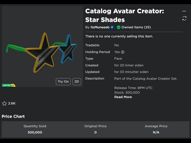 How to Get The ''Catalog Avatar Creator: Mascot'' Badge in Catalog