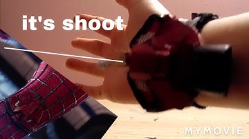 How make Amazing Spiderman web shooter| That