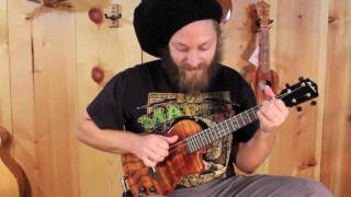 Mike Love - Koolau CE-2 Electric Tenor Ukulele - Redwitch pedals chords