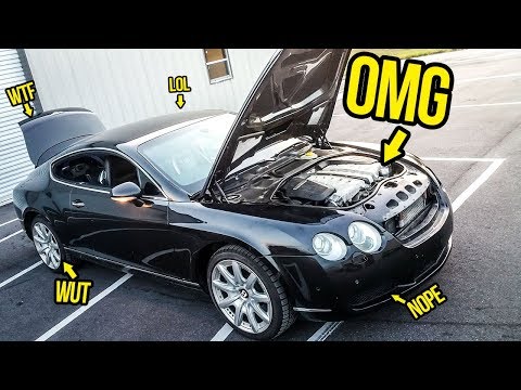 Everything Wrong With My $11,000 Bentley Continental GT