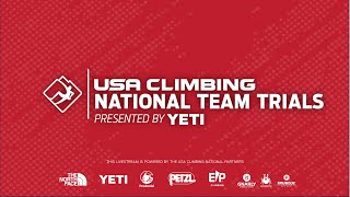 2023 National Team Trials - Men&#39;s Boulder Finals