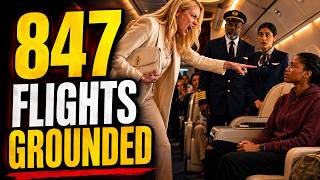 Black Billionaire CEO's Seat Stolen by White Heiress — She Grounds 847 Flights Instantly