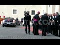 Sergio Mattarella arrives in Vatican to meet Pope Francis