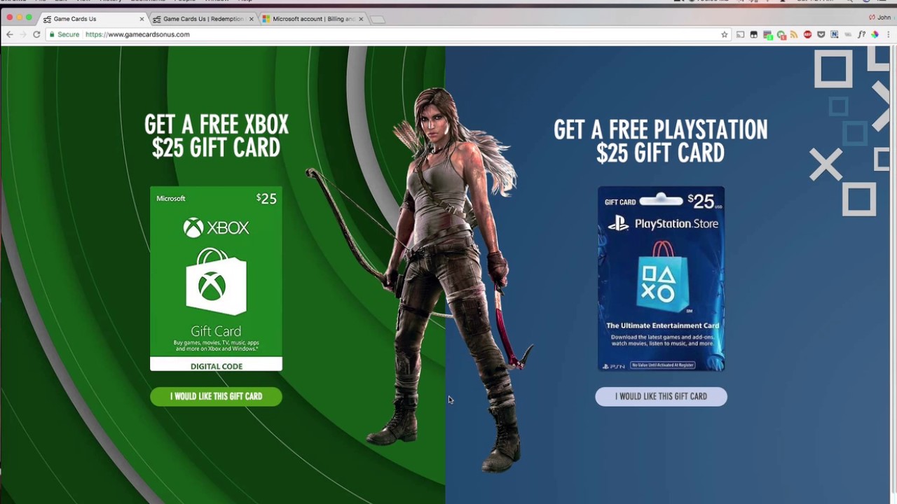 how-to-get-free-25-xbox-or-playstation-gift-card-youtube
