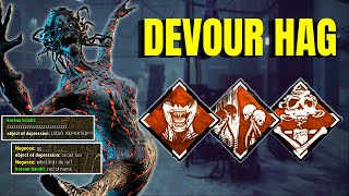Dead By Daylight-Devour Hag Build /Team Reported Me & Called Me A Racist Hacker 