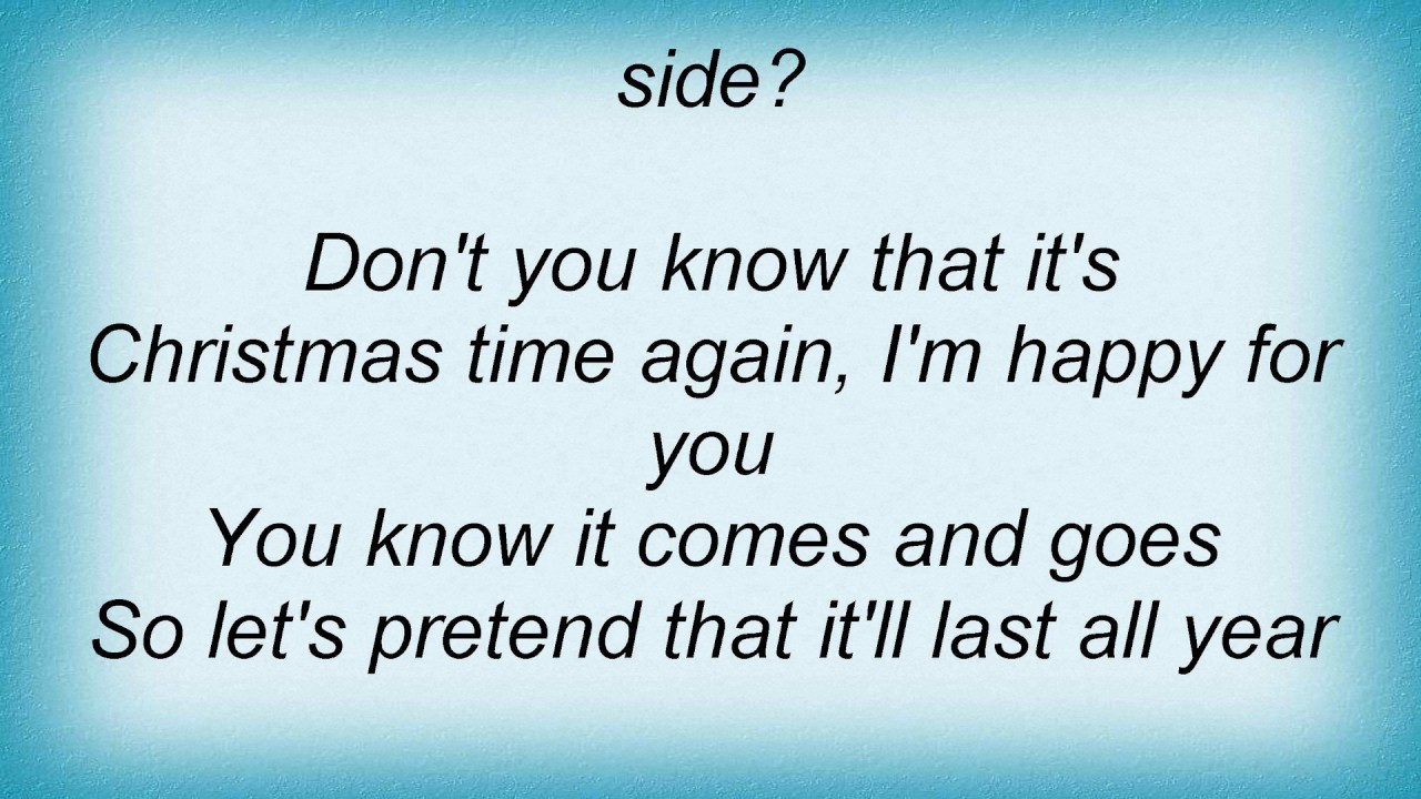 Lyrics christmas time again extreme