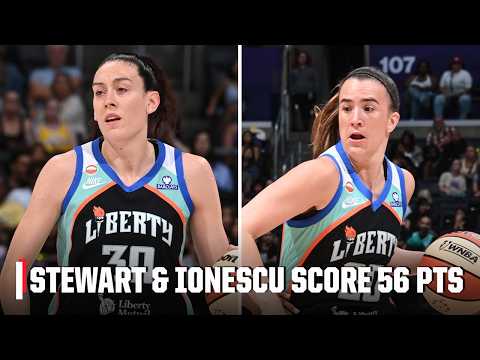Breanna Stewart and Sabrina Ionescu DOMINATE in Liberty’s return | WNBA on ESPN
