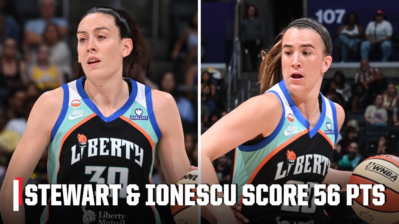 Breanna Stewart and Sabrina Ionescu DOMINATE in Liberty’s return | WNBA on ESPN